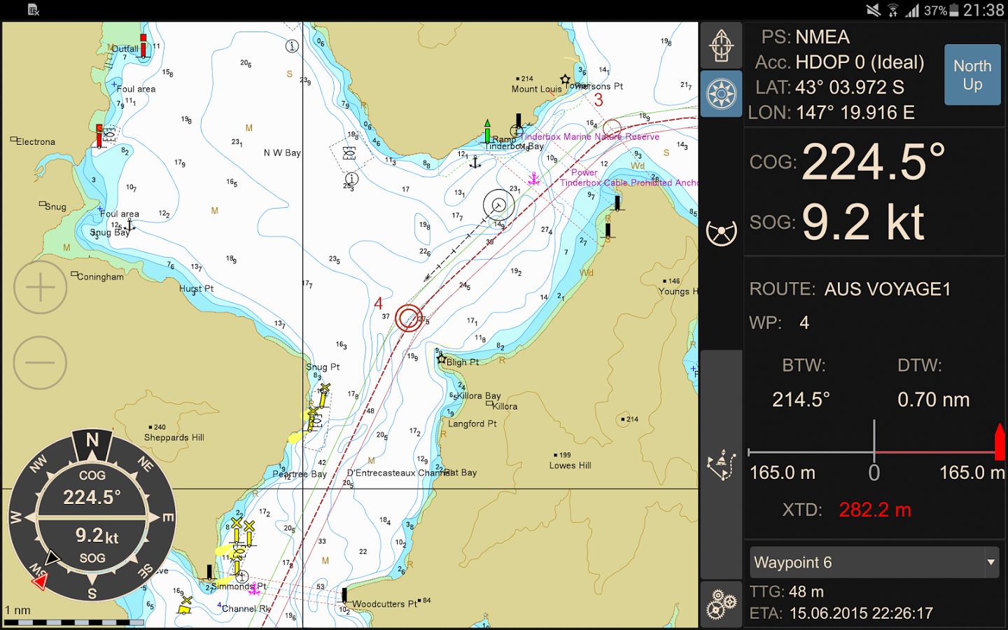 i-Marine Apps: i-Sailor for Android Devices